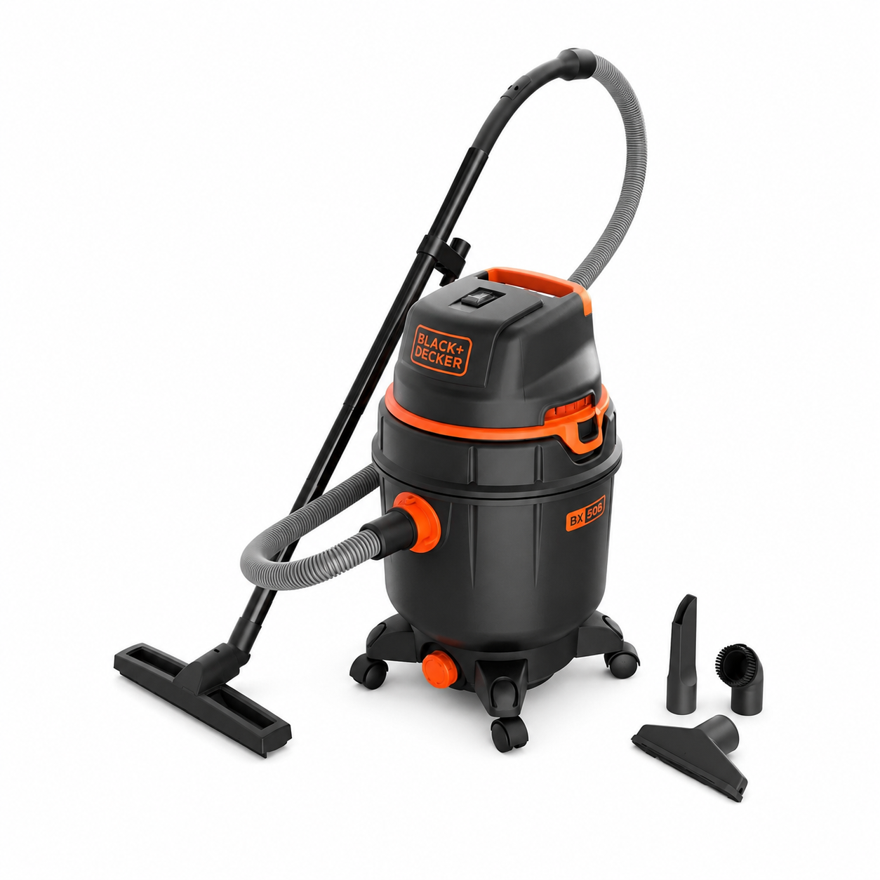 Aspirator industrial umed-uscat BLACK&DECKER BXVC30PDE, 1600 W, 190 mbar, 30 L
