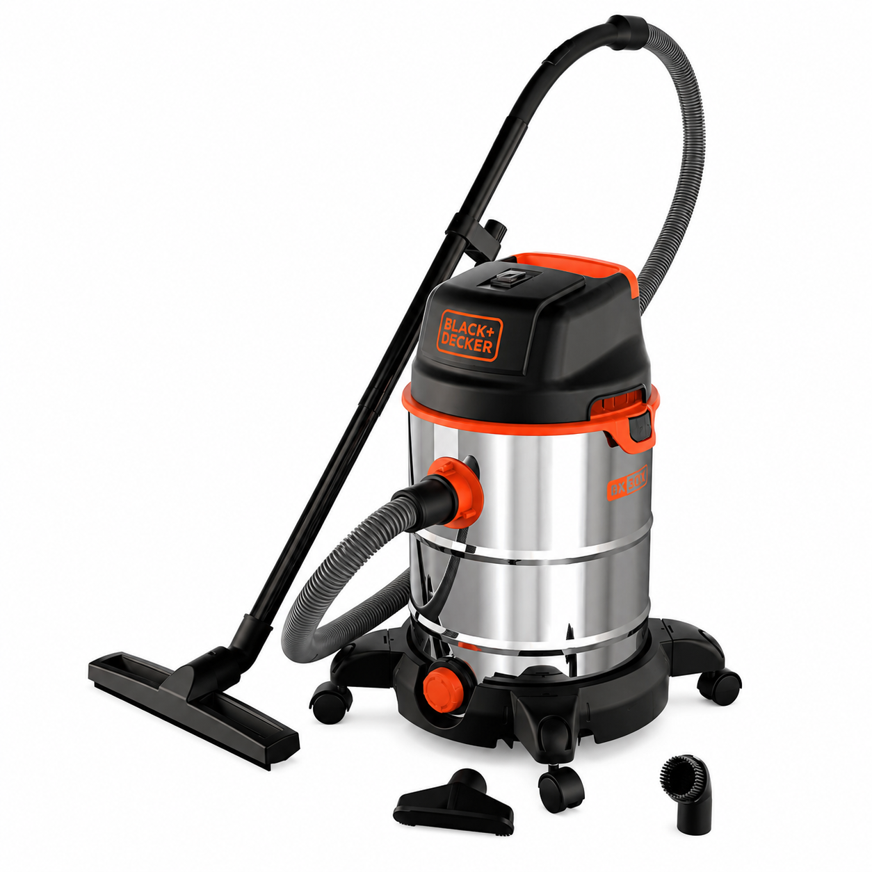 Aspirator industrial umed-uscat BLACK&DECKER BXVC30XDE, 1600 W, 204 mbar, 30 L