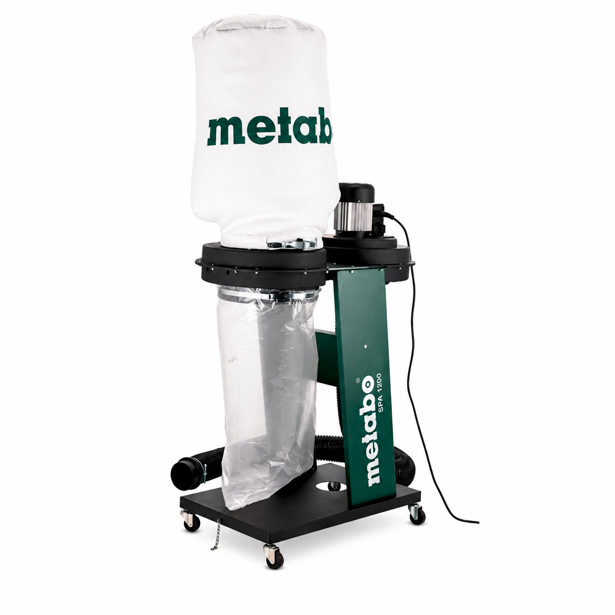 Extractor de rumeguș și așchii METABO SPA 1200, 550 W, 16 mbar, 65 L