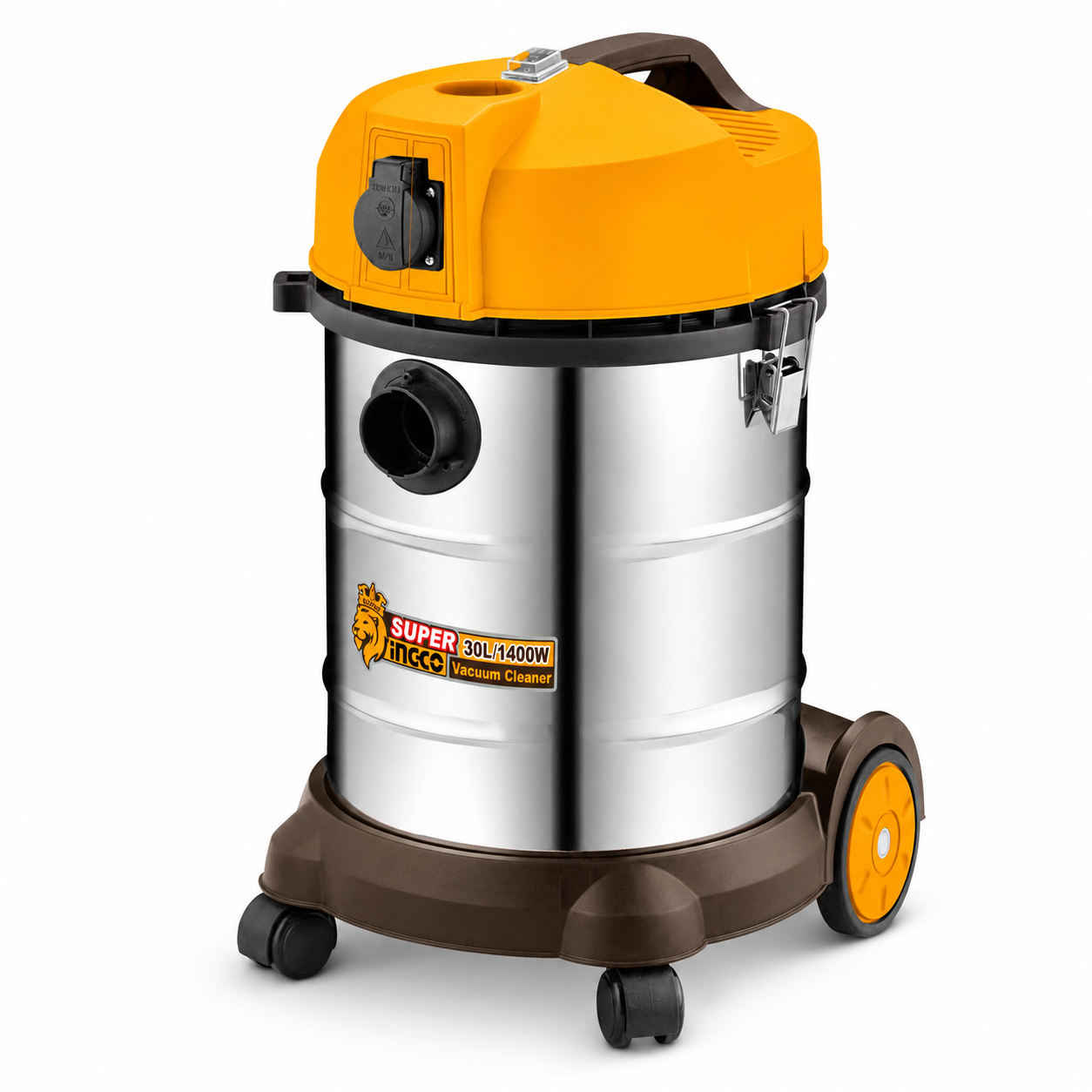 Aspirator industrial umed-uscat INGCO VC14301, 1400 W, 180 mbar, 30 L
