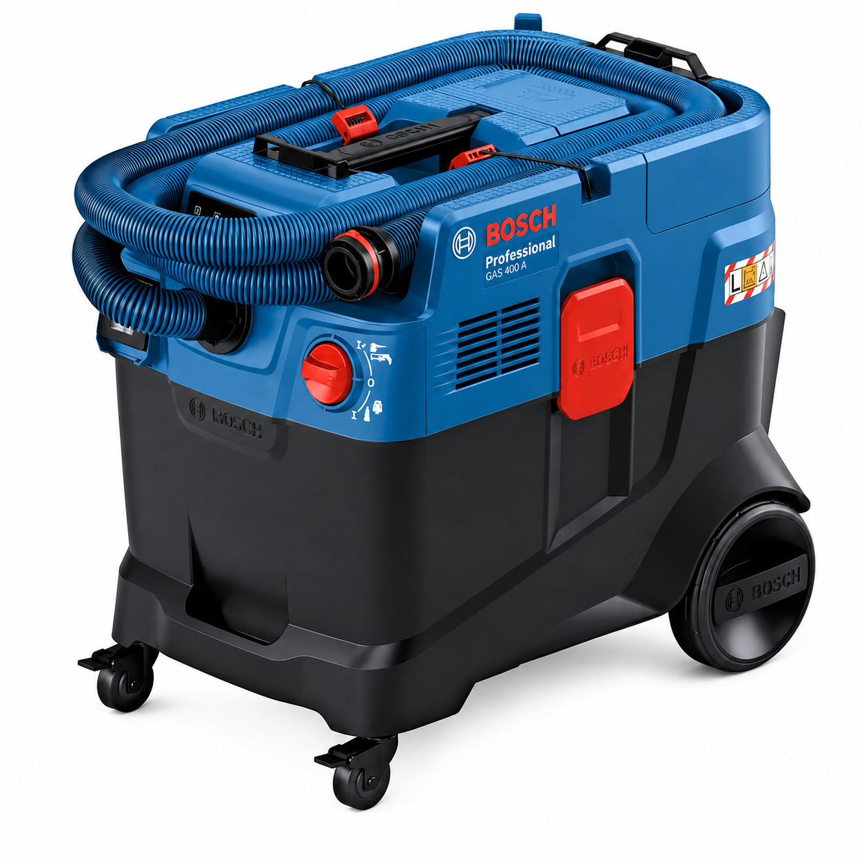 Aspirator industrial umed-uscat BOSCH GAS 400 A, 1200 W, 240 mbar, 40 L