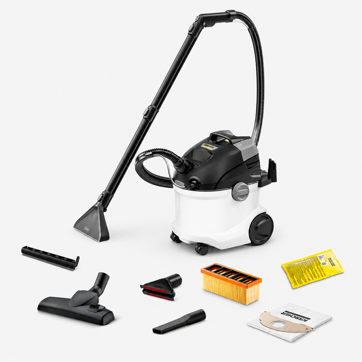 Aspirator cu spălare KARCHER SE 5, 1000 W, 210 mbar, 4/4 L