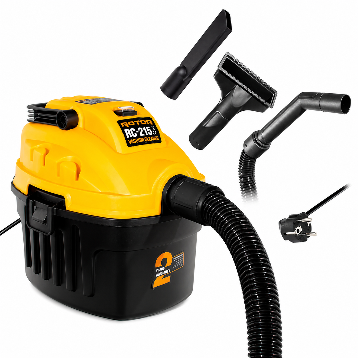 Aspirator industrial umed-uscat ROTOR RC-215, 600 W, 150 mbar, 6 L
