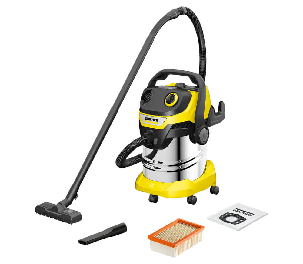 Aspirator industrial umed-uscat KARCHER WD 5 S V-25/6/22, 1100 W, 25 L