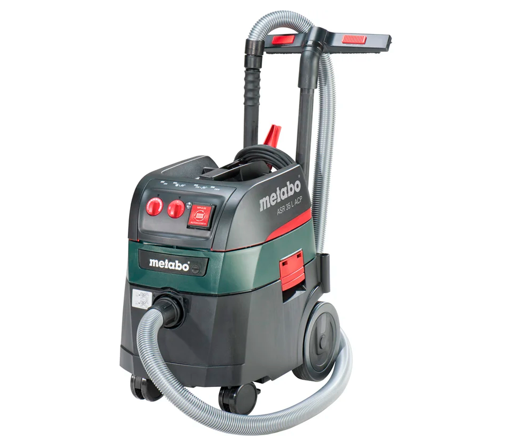 Aspirator industrial umed-uscat METABO ASR 35L ACP, 1400 W, 270 mbar, 35 L