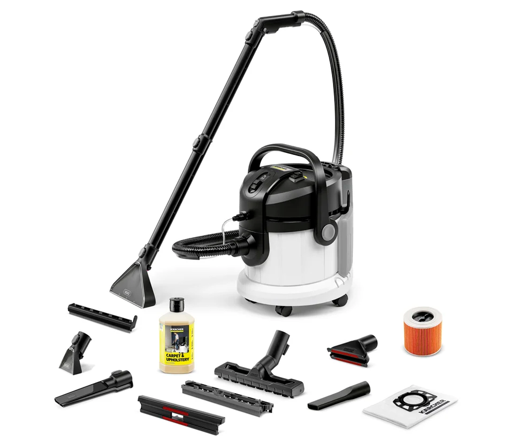 Aspirator cu spălare KARCHER SE 4 Plus, 1000 W, 210 mbar, 4/4 L