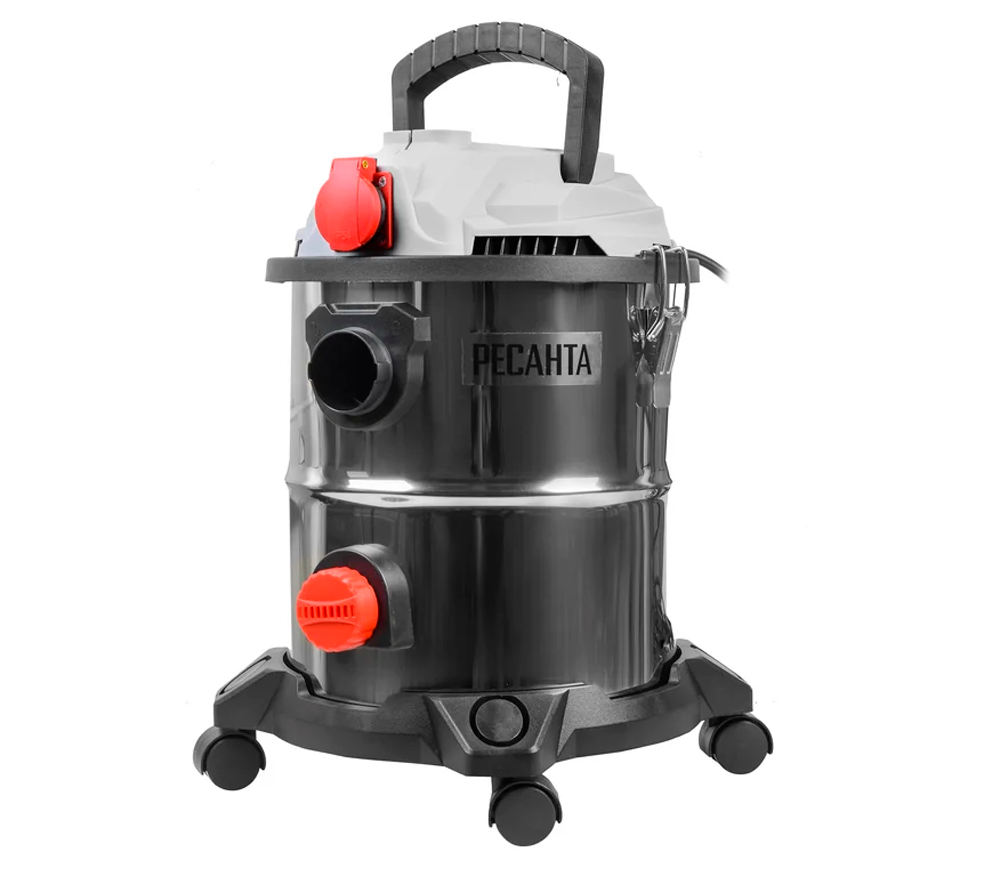 Aspirator industrial umed-uscat RESANTA ПС-1500/20, 1500 W, 195 mbar, 20 L