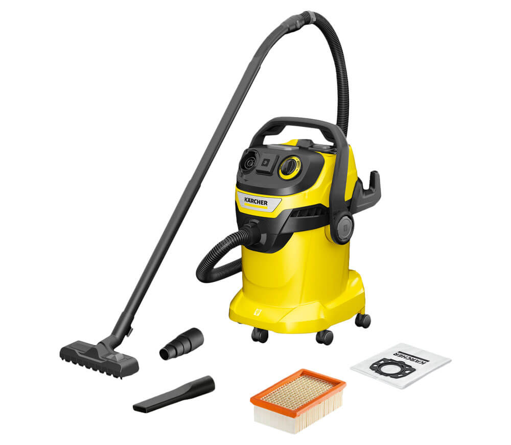 Aspirator industrial umed-uscat KARCHER WD 5 P V-25/8/22, 1100 W, 25 L