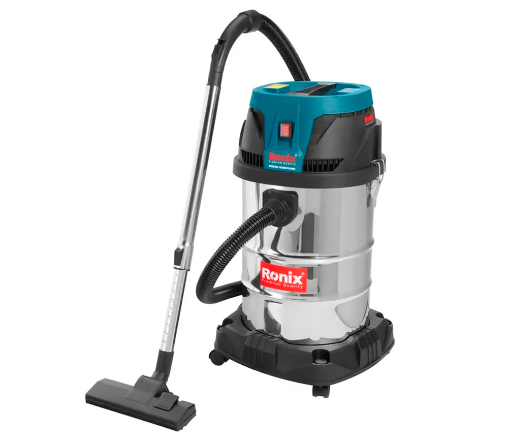 Aspirator industrial umed-uscat RONIX 1241, 1400 W, 200 mbar, 40 L