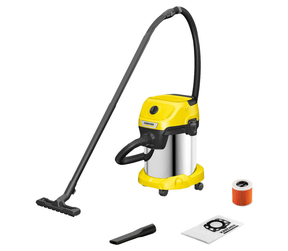 Aspirator industrial umed-uscat KARCHER WD 3 S V-17/4/20, 1000 W, 17 L