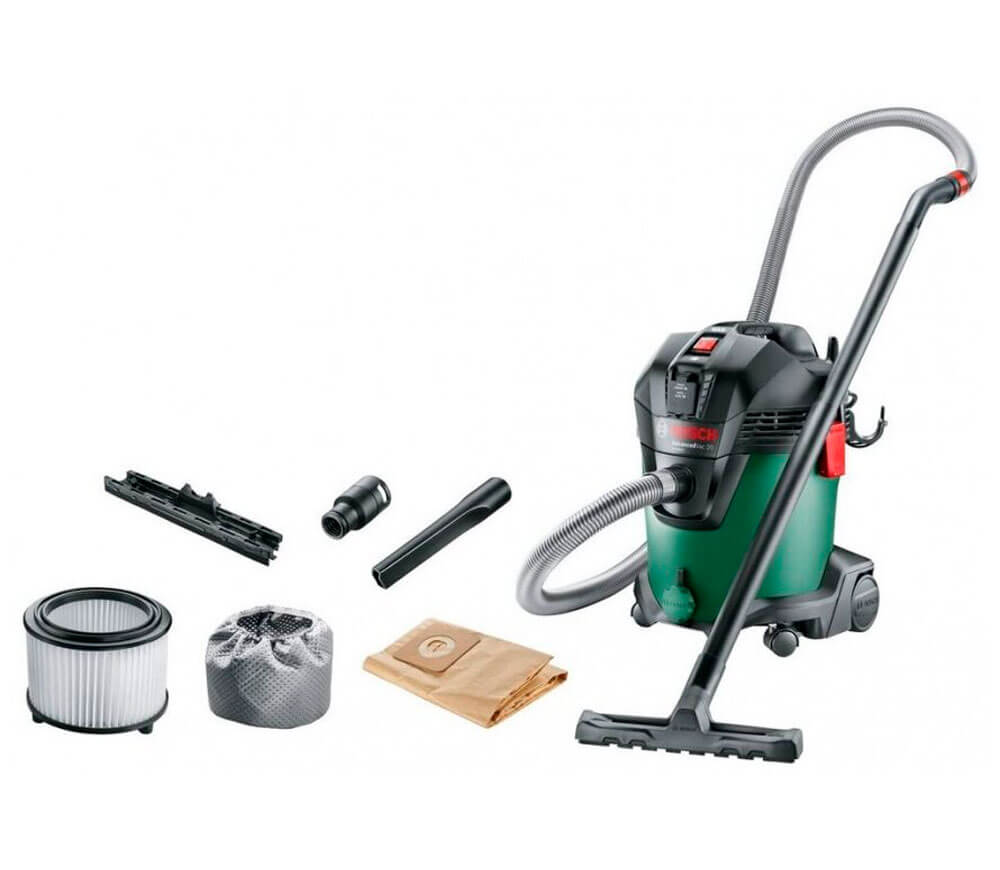 Aspirator industrial umed-uscat BOSCH AdvancedVac 20, 1200 W, 260 mbar, 20 L