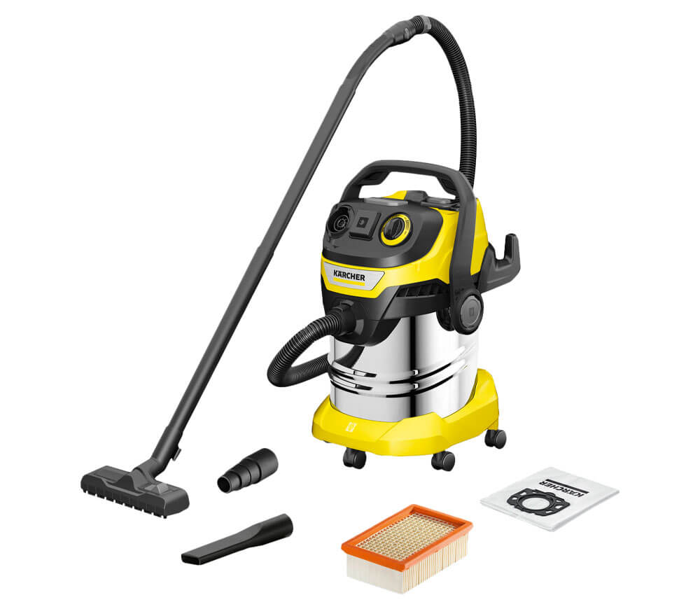 Aspirator industrial umed-uscat KARCHER WD 5 P S V-25/8/22, 1100 W, 25 L