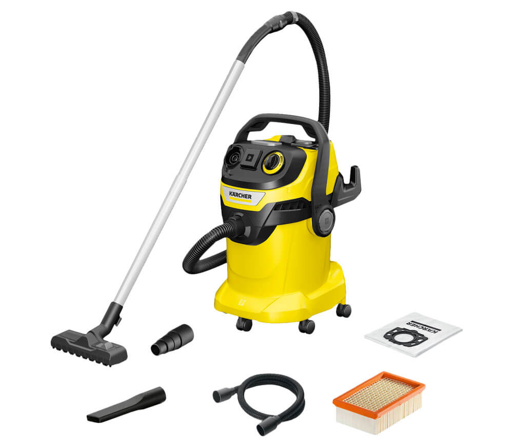 Aspirator industrial umed-uscat KARCHER WD 6 P V-25/8/22/T, 1300 W, 25 L