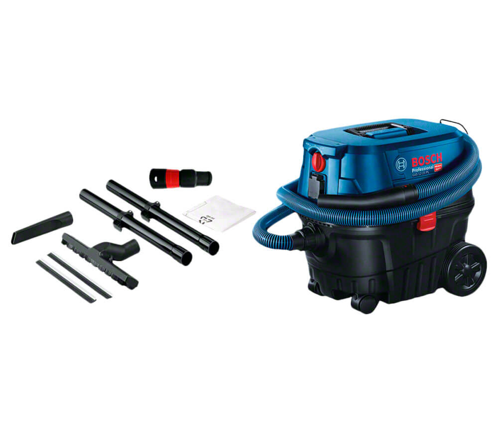 Aspirator industrial umed-uscat BOSCH GAS 12-25 PL, 1250 W, 200 mbar, 25 L