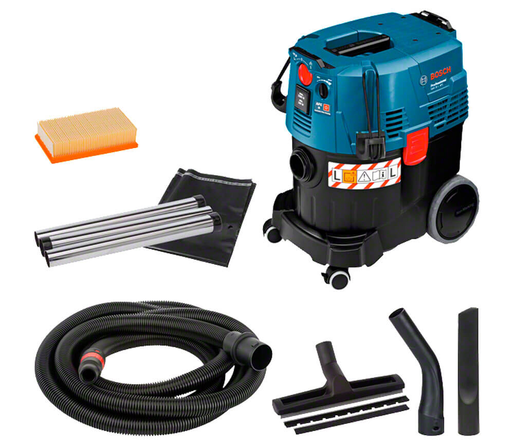 Aspirator industrial umed-uscat BOSCH GAS 35 L AFC, 1200 W, 254 mbar, 35 L
