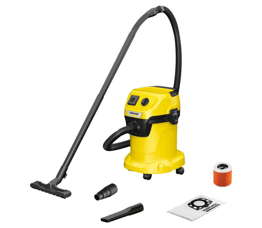 Aspirator industrial umed-uscat KARCHER WD 3 P V-17/4/20, 1000 W, 17 L