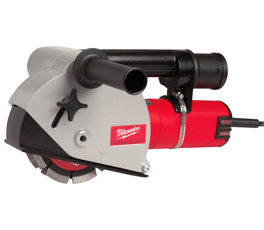 Mașină de tăiat canale MILWAUKEE WC E30, 1500 W, 2 discuri 125 mm