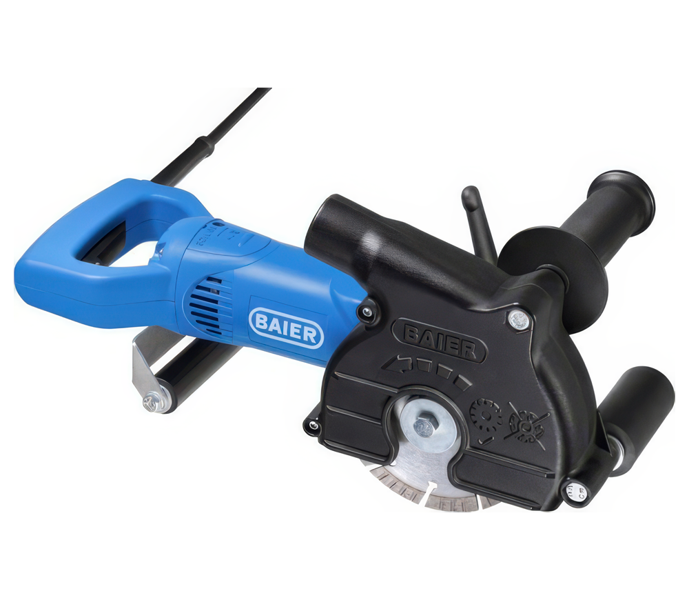 Mașină de tăiat canale BAIER BDN125, 1700 W, 2 discuri 125 mm