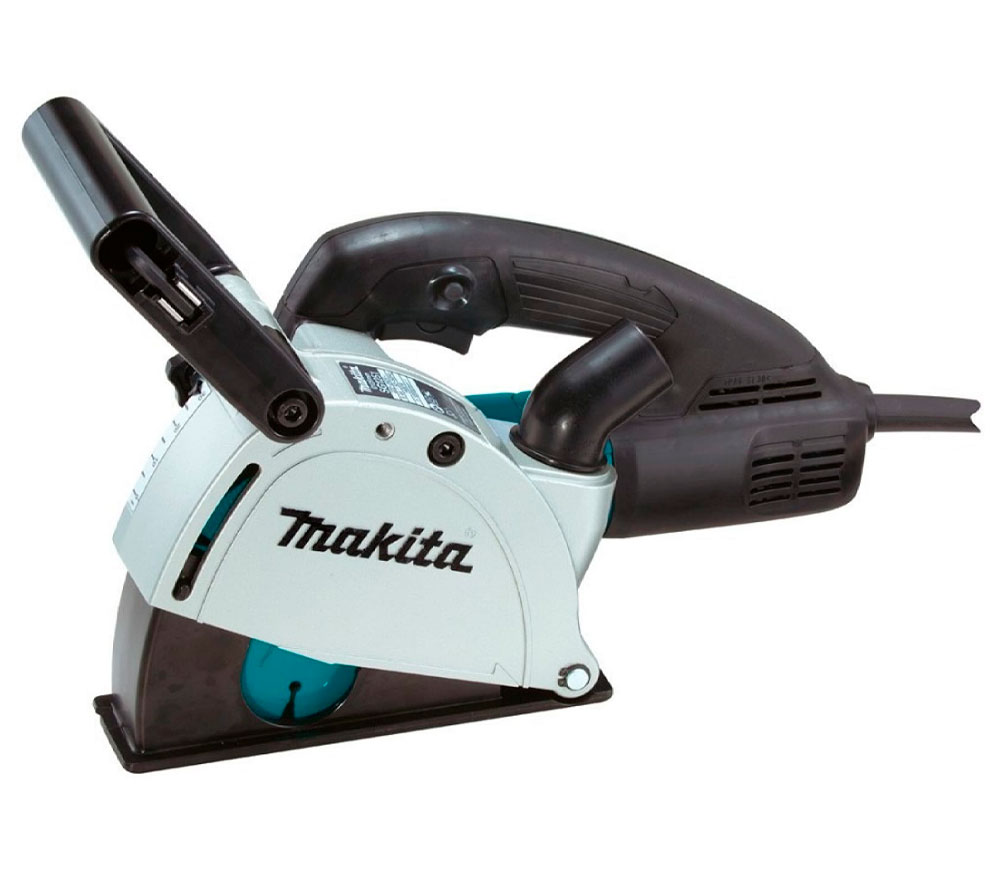 Mașină de tăiat canale MAKITA SG1251J, 1400 W, 2 discuri 125 mm