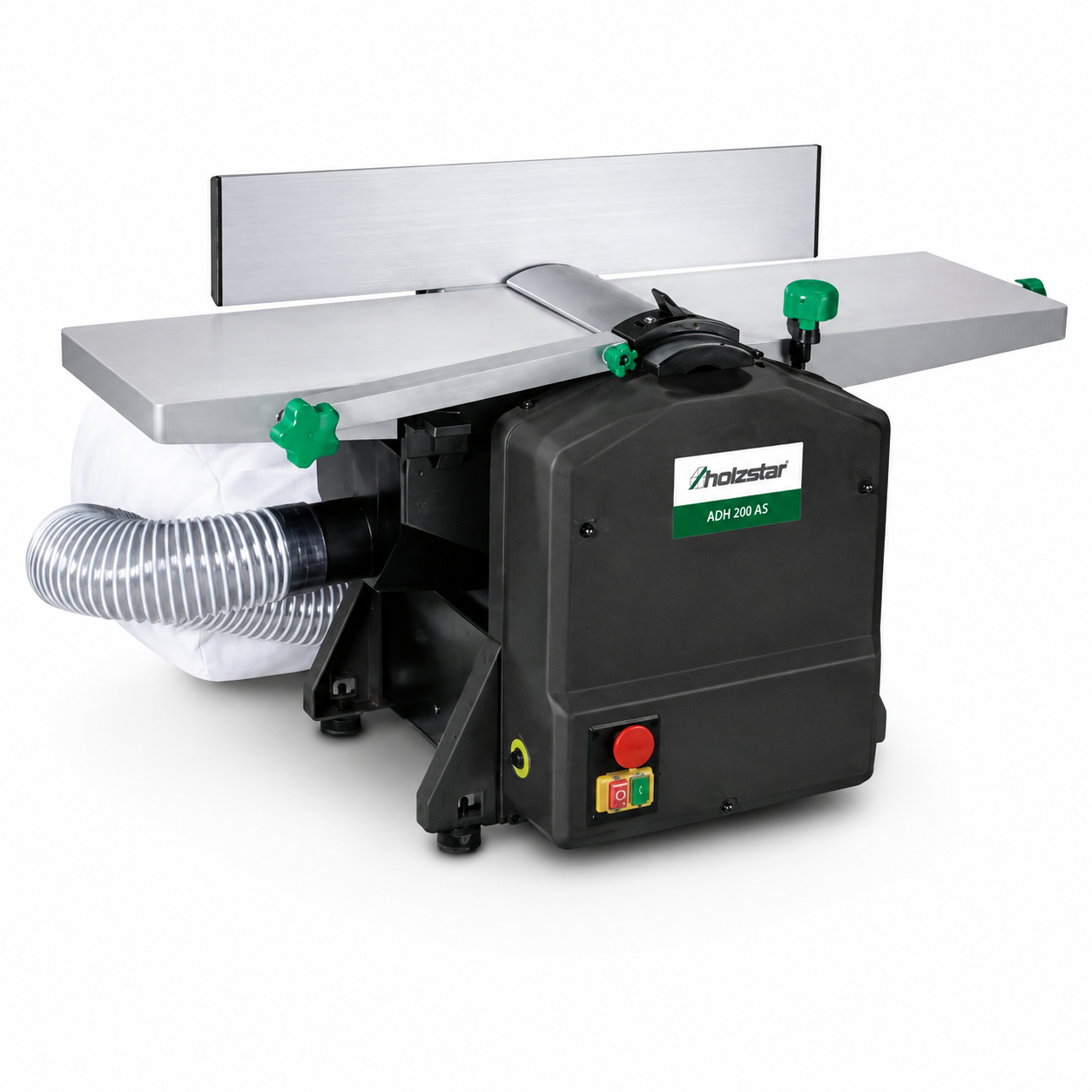 Mașină combinată de rindeluit și degroșat Holzstar ADH 200 AS, 1500 W, lățime 204 mm