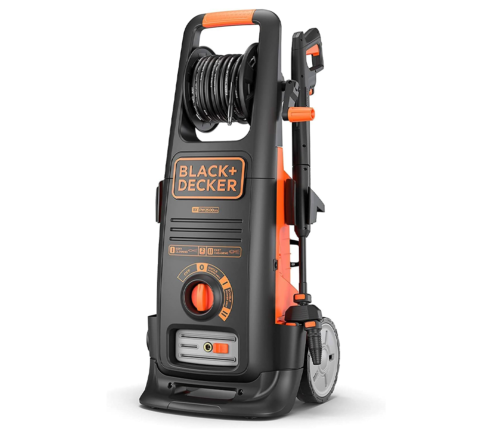Aparat de spălat cu presiune BLACK&DECKER BXPW2500DTS-E, 2500 W, 150 bar, 850 l/h