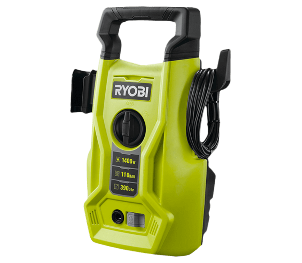 Aparat de spălat cu presiune RYOBI RY110PWA, 1400 W, 110 bar, 390 l/h