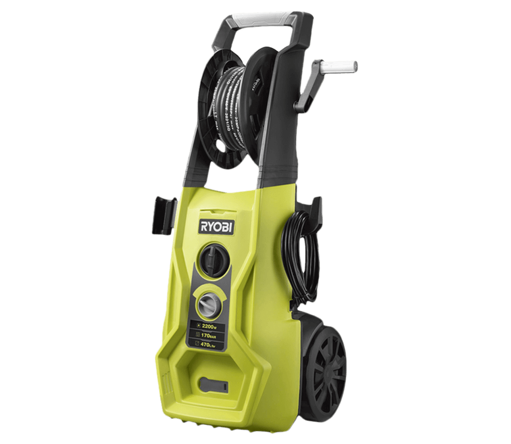 Aparat de spălat cu presiune RYOBI RY170PWA, 2500 W, 170 bar, 470 l/h