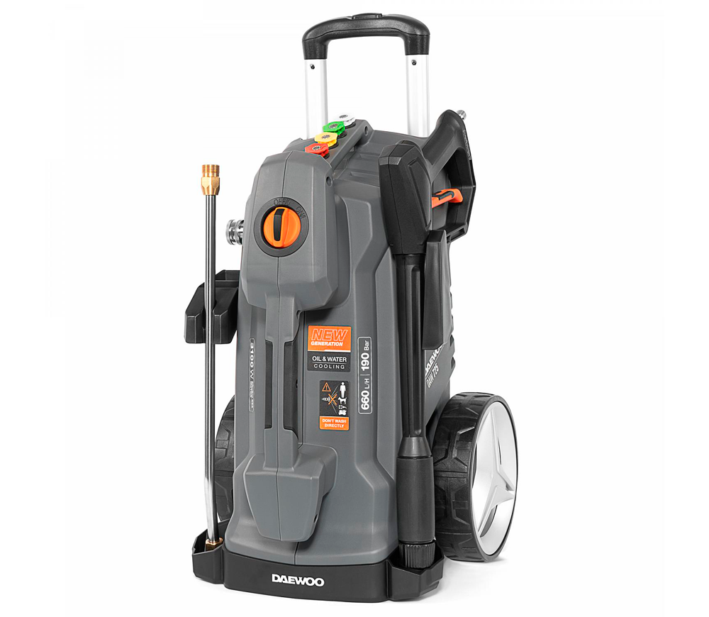 Aparat de spălat cu presiune DAEWOO DAW 725, 3100 W, 190 bar, 660 l/h