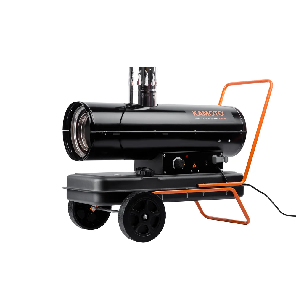 Aerotermă pe motorină KAMOTO IDH20R, încălzire indirectă, 20 kW, 600 m³/h