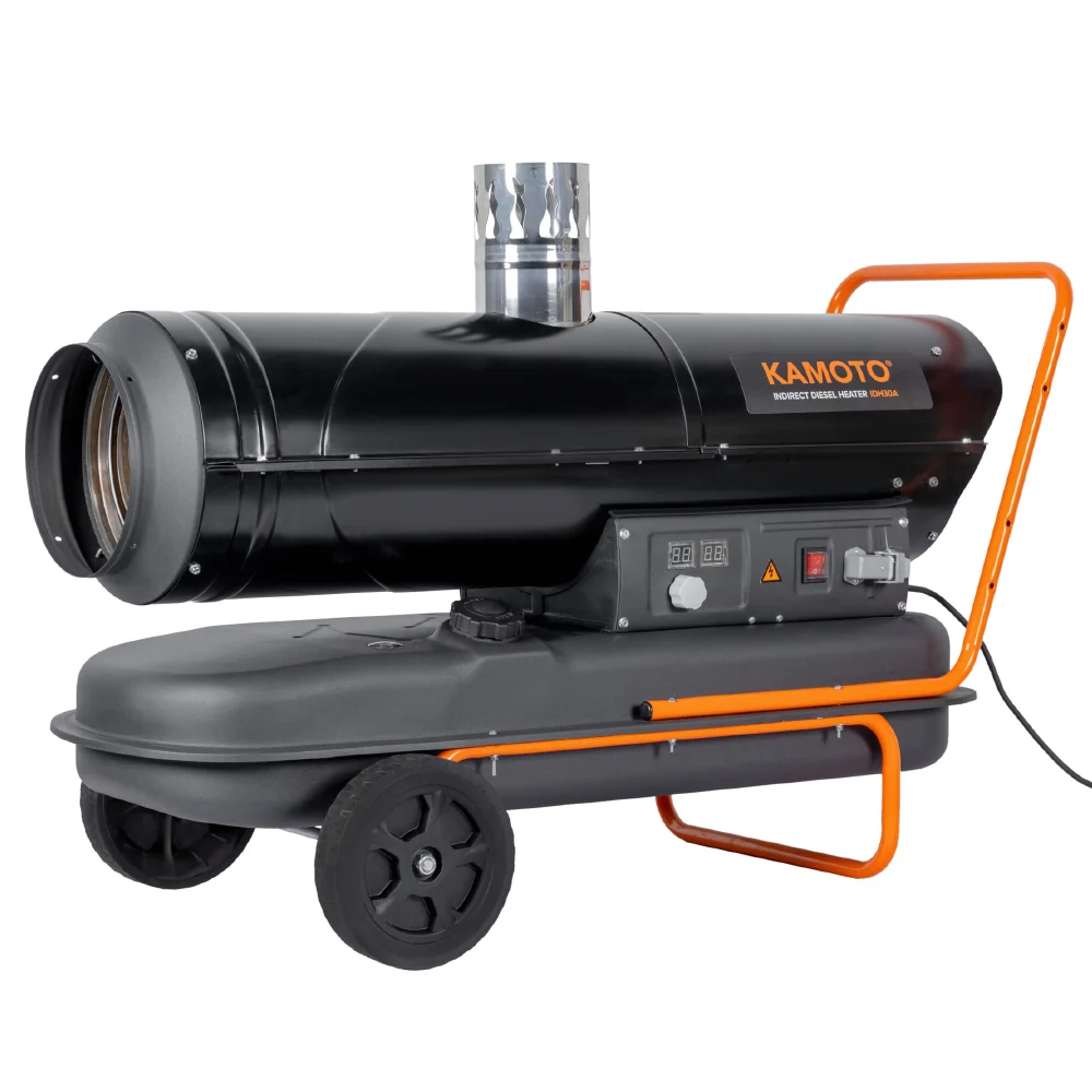 Aerotermă pe motorină KAMOTO IDH30A, încălzire indirectă, 30 kW, 750 m³/h
