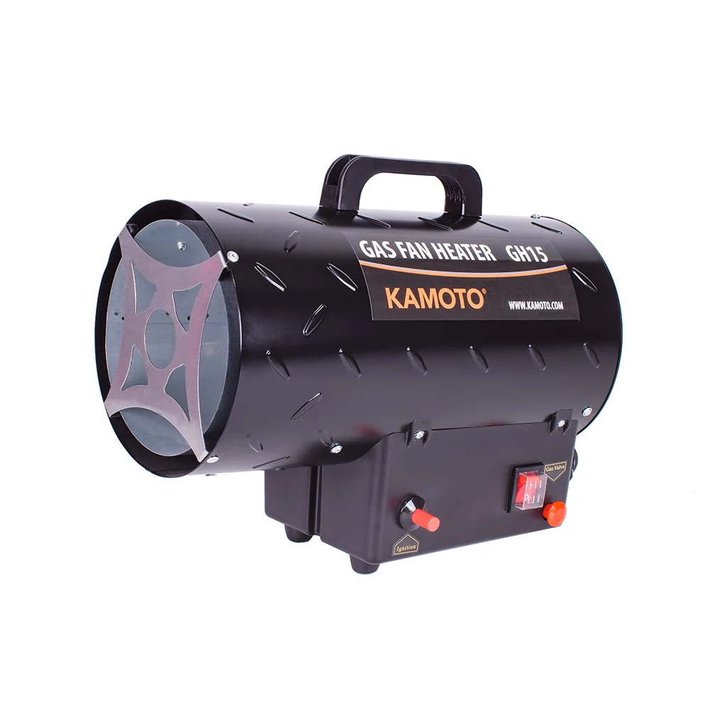 Aerotermă pe gaz KAMOTO GH15, 15 kW, 380–400 m³/h, 4 kg