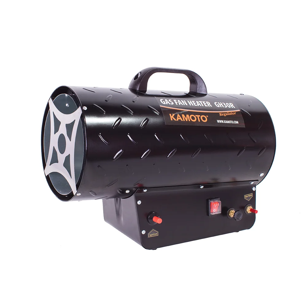 Aerotermă pe gaz KAMOTO GH30R, 30 kW, reglare putere, 1000 m³/h