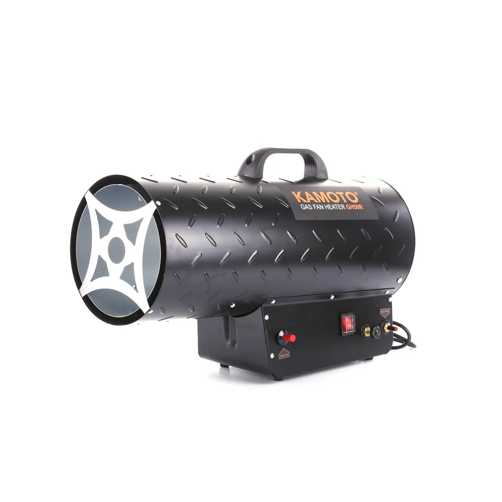 Aerotermă pe gaz KAMOTO GH50R, 50 kW, reglare putere, 1200 m³/h