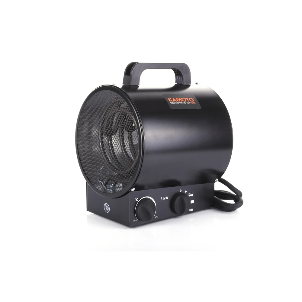 Aerotermă electrică KAMOTO H3000, 3 kW, TEN inox, 250 m³/h