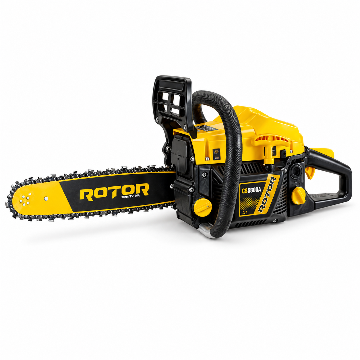 Motoferăstrău pe benzină ROTOR CS5800A, motor 52 cm³, lamă 380/430 mm