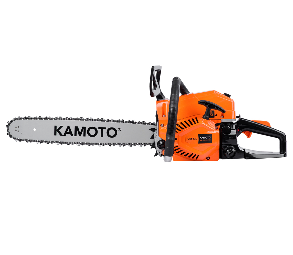 Motoferăstrău pe benzină KAMOTO S58, motor 58 cm³, lamă 500 mm