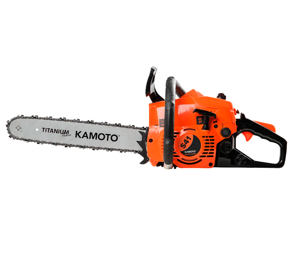 Motoferăstrău pe benzină KAMOTO S41, motor 41 cm³, lamă 400 mm