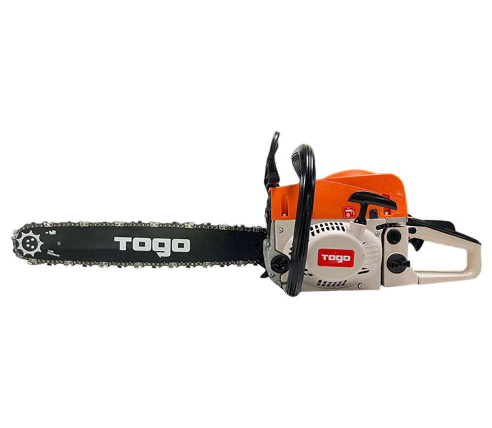 Motoferăstrău pe benzină TOGO TG-CS5200, motor 49.3 cm³, lamă 450/500 mm