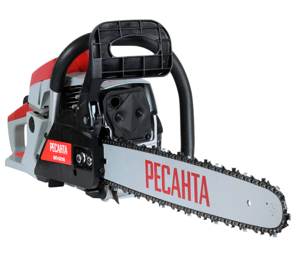 Motoferăstrău pe benzină RESANTA 70616, motor 52 cm³, lamă 450 mm