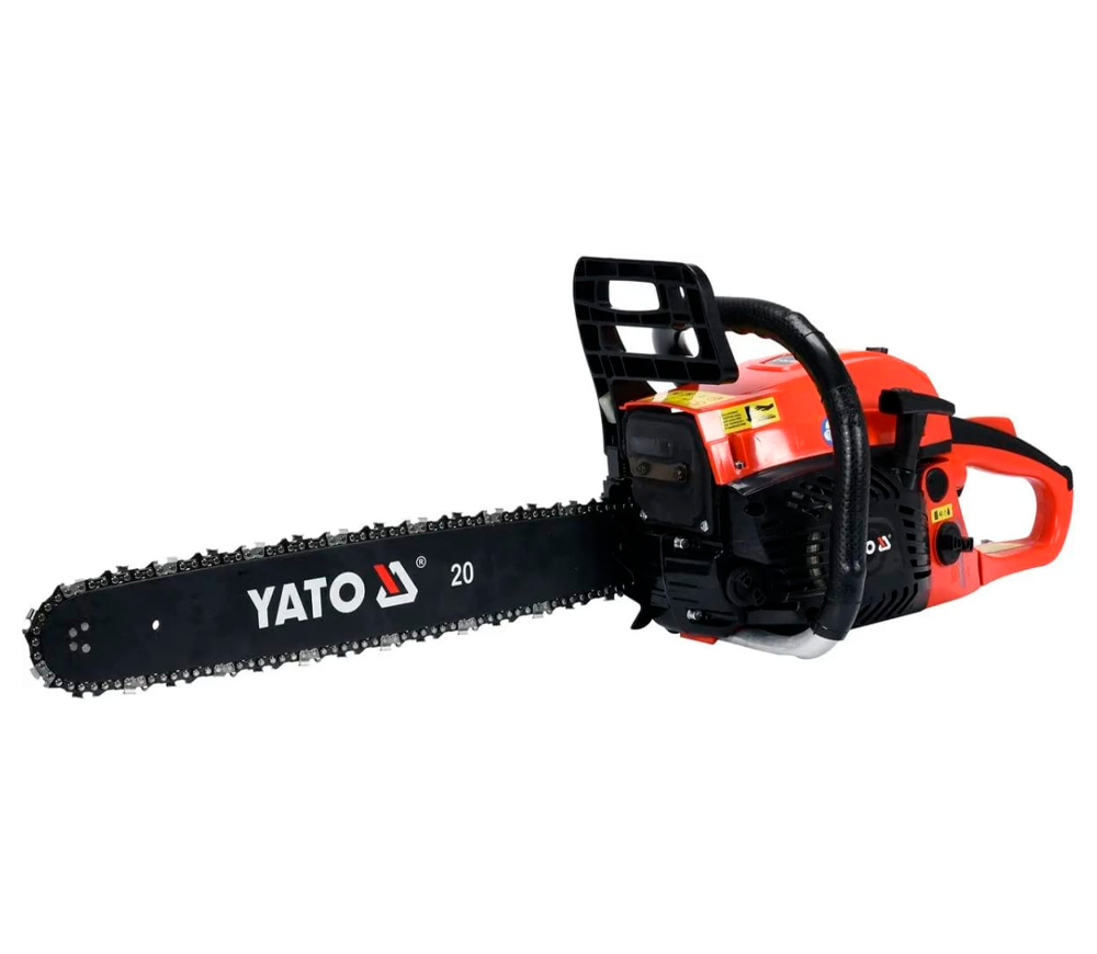 Motoferăstrău pe benzină YATO YT84910, motor 56 cm³, lamă 480 mm