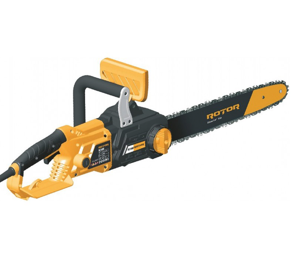 Fierăstrău electric cu lanț ROTOR RE1600, 1600 W, șină 350 mm