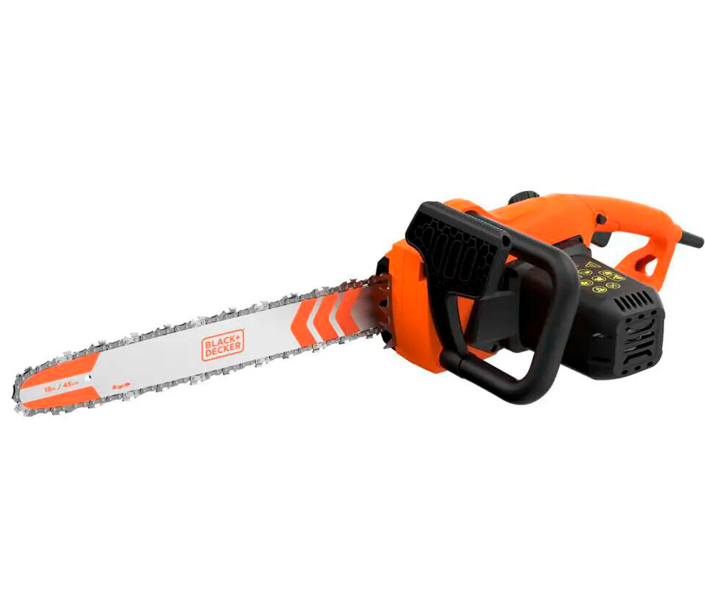 Fierăstrău electric cu lanț BLACK&DECKER BECS2245-QS, 2000 W, șină 450 mm