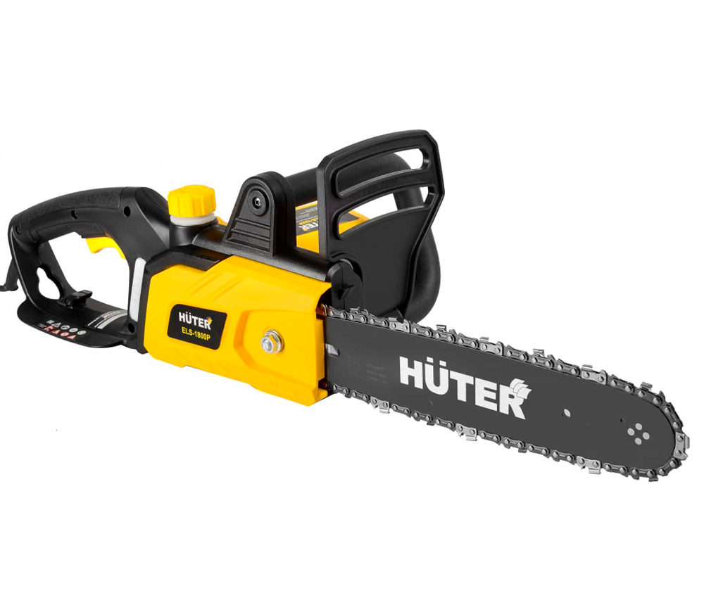 Fierăstrău electric cu lanț HUTER ELS-1800P 70/10/5, 1800 W, șină 350 mm