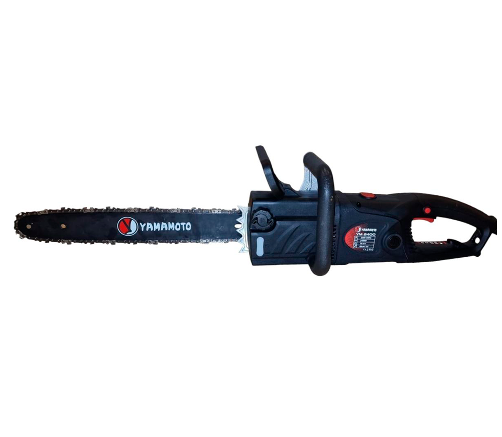 Fierăstrău electric cu lanț Yamamoto YM2400, 2400 W, șină 400 mm