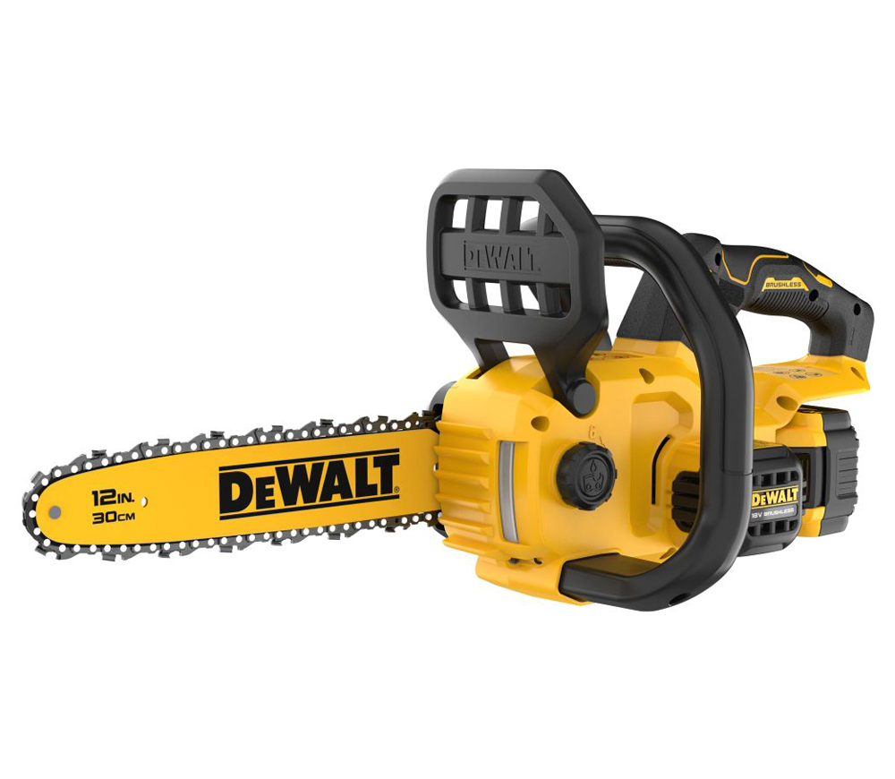 Fierăstrău cu lanț și acumulator DEWALT DCMCS565P1-QW, șină 300 mm, 18 V, 5 Ah