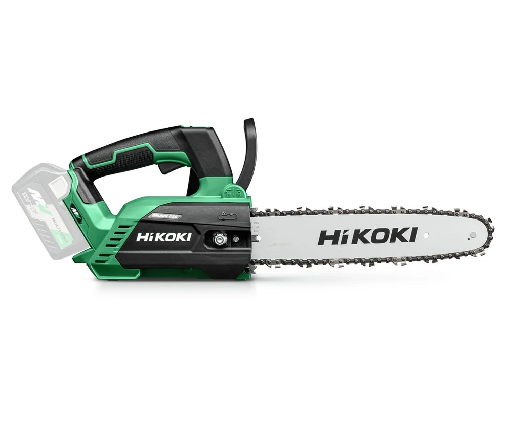 Fierăstrău cu lanț și acumulator HIKOKI CS3630DCW4Z, șină 300 mm, 36 V – fără acumulator