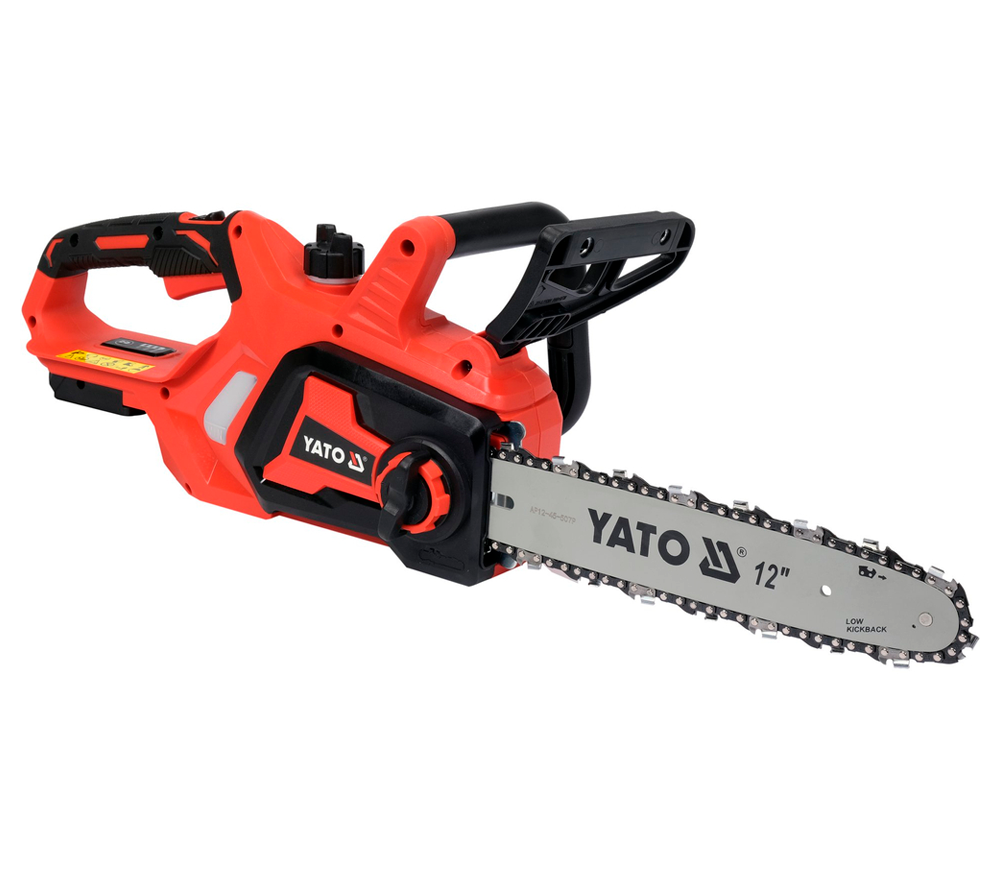 Fierăstrău cu lanț și acumulator YATO YT828138, șină 300 mm, 18 V – fără acumulator