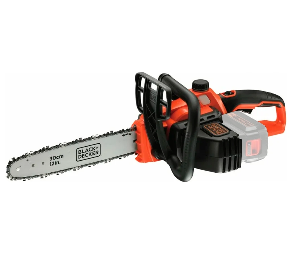 Fierăstrău cu lanț și acumulator BLACK&DECKER GKC3630LB, șină 300 mm, 36 V