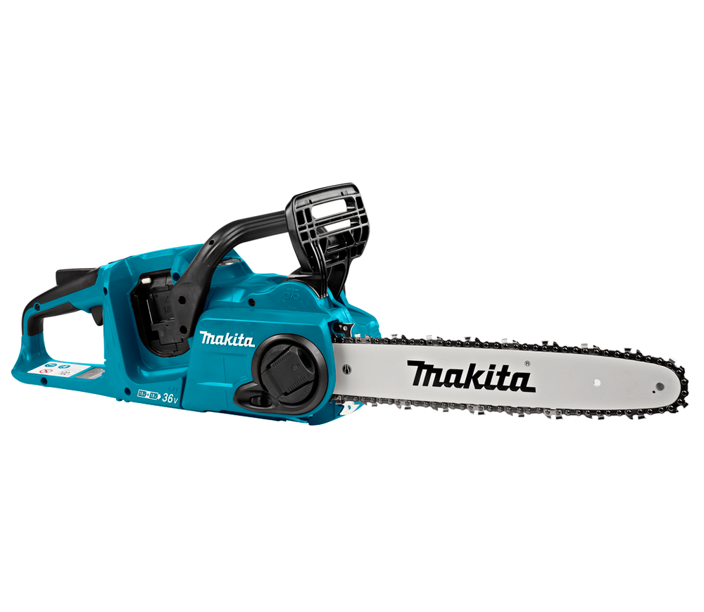 Fierăstrău cu lanț și acumulator MAKITA DUC353Z, șină 350 mm, 2×18 V – fără acumulator