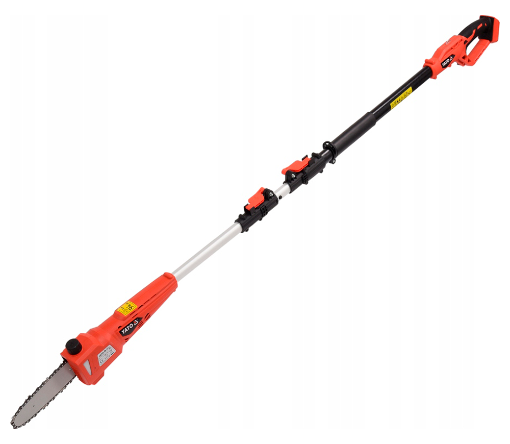 Fierăstrău cu lanț și acumulator YATO YT82837, șină 200 mm, 18 V – fără acumulator